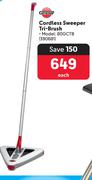 Genesis Cordless Sweeper Tri-Brush 80GCTB 