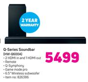 Samsung Q-Series Sounbar HW-Q600A
