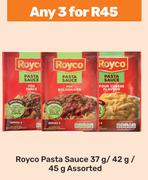 Royco Pasta Sauce Assorted-For Any 3 x 37g/42g/45g