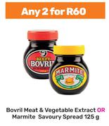 Bovril Meat & Vegetable Extract Or Marmite Savoury Spread-For Any 2 x 125g