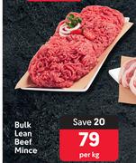 Bulk Lean Beef Mince-Per Kg