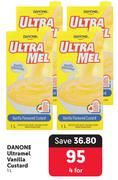 Danone Ultramel Vanilla Custard-For 4 x 1L