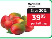 Mangoes Half Tray-Per Half Tray