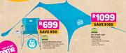 Campmaster Sun Shade Light Blue Large
