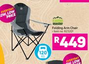 Campmaster Folding Arm Chair