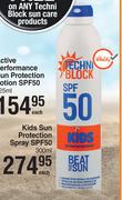 Techni Block Kids Sun Protection Spray SPF50-300ml Each