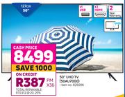 Samsung 50" UHD TV 50AU7000
