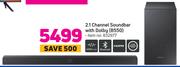Samsung 2.1 Channel Soundbar With Dolby B550
