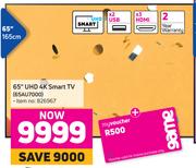 Samsung 65" (165cm) UHD 4K Smart TV 65AU7000