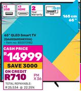 Samsung 165cm (65") QLED Smart TV QA65Q60DAKXXA