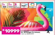 TCL 177cm (70") 4K Google TV 70P655