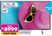 Samsung 139cm (55") Crystal UHD TV UA55DU7000KXXA