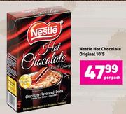 Nescafe Hot Chocolate Original-10's Pack
