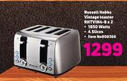 Russell Hobbs Vintage Toaster RHTVIN4-8x2