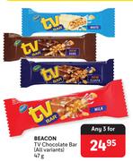 Beacon TV Chocolate Bars (All Variants)-Any For 3 x 47g