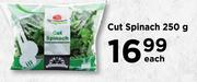 Cut  Spinach 250g-Each