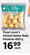 Food Lover's Herbed Butter Baby Potatoes 600g-Each
