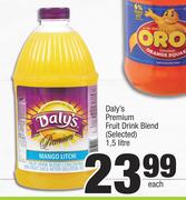 Daly's Premium Fruit Drink Blend (Selected)-1.5L Each