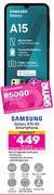 Samsung Galaxy A15 4G Smartphone-On 1.3GB Red Top Up Core More Data
