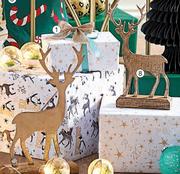 Metal & Wood Reindeers Large