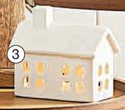 Medium Ceramic Light Up House-Each