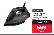Eiger Trinity Digital Steam Iron EG-DSI002-Each