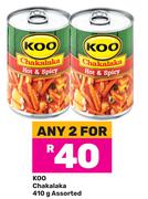 Koo Chakalaka Assorted-For Any 2 x 410g