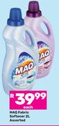 MAQ Fabric Softener Assorted-2Ltr Each
