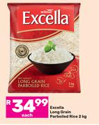 Excella Long Grain Parboiled Rice-2kg Each