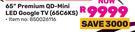 TCL 65" Premium QD-Mini LED Google TV 65C6KS