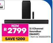 Samsung 3.1 Channel Soundbar B650F