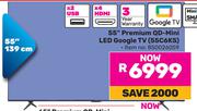 TCL 55" (139cm) Premium QD-Mini LED Google TV 55C6KS