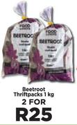 Beetroot Thriftpacks-For 2 x 1Kg