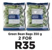Green Bean Bags-For 2 x 350g