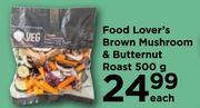 Food Lover's Brown Mushroom & Butternut Roast-500g Each