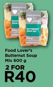 Food Lover's Butternut Soup Mix-For 2 x 600g