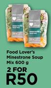 Food Lover's Minestrone Soup Mix-For 2 x 600g