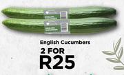 English Cucumbers-For 2
