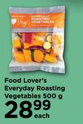 Food Lover's Everyday Roasting Vegetables-500g Each