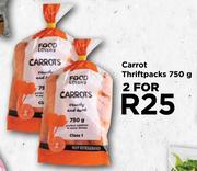 Carrot Thriftpacks-For 2 x 750g