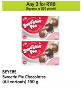 Beyers Sweetie Pie Chocolates (All Variants)-For 2 x 150g