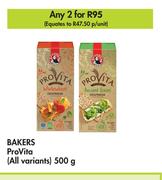 Bakers Provita (All Variants)-For 2 x 500g