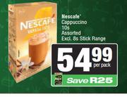 Nescafe Cappuccino Assorted-10s Per Pack
