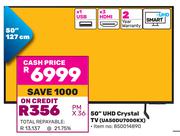 Samsung 50" (127cm) UHD Crystal TV UA50DU7000KX