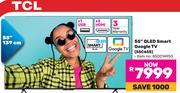 TCL 55" (139cm) QLED Smart Google TV 55C655