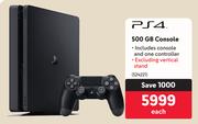 PS4 500GB Consol