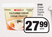 Spar Cream Creme Fraiche-250g Each