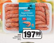 Spar Argentinian Queen Prawns-800g Per Pack