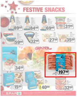 SPAR EASTERN CAPE : We've Got The Christmas You Deserve (23 November - 5 December 2021) Valid in Acres, Algoa Park, Aliwal North, Aspen, Burgersdorp. Cambridge, Camdeboo, Cradock, Crossways, Dagbreek, page 2