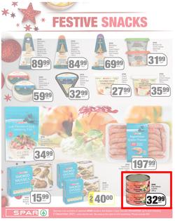 SPAR EASTERN CAPE : We've Got The Christmas You Deserve (23 November - 5 December 2021) Valid in Acres, Algoa Park, Aliwal North, Aspen, Burgersdorp. Cambridge, Camdeboo, Cradock, Crossways, Dagbreek, page 2